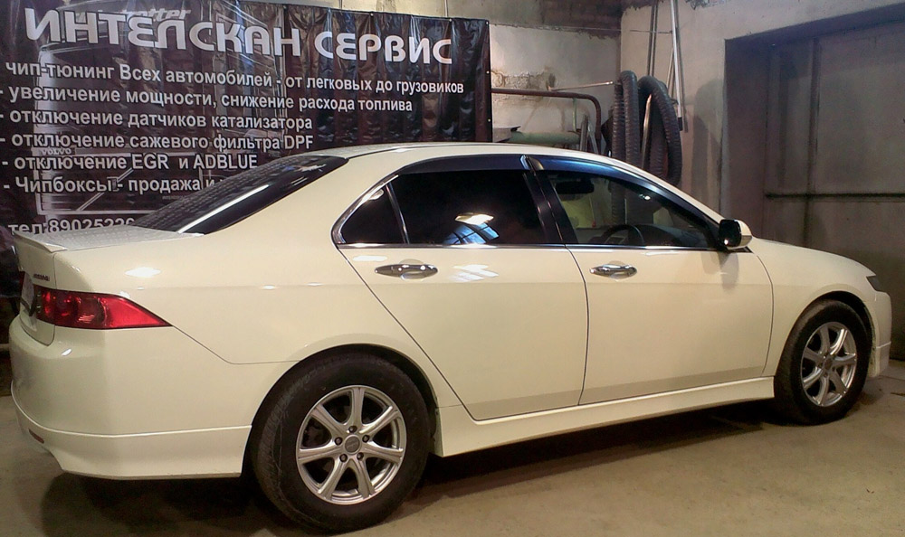 Honda Accord 2400cc — чип-тюнинг и EURO2