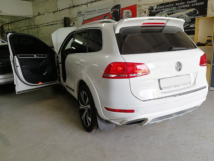 Volkswagen Touareg NF 3600 249ps — чиптюнинг до 290ps