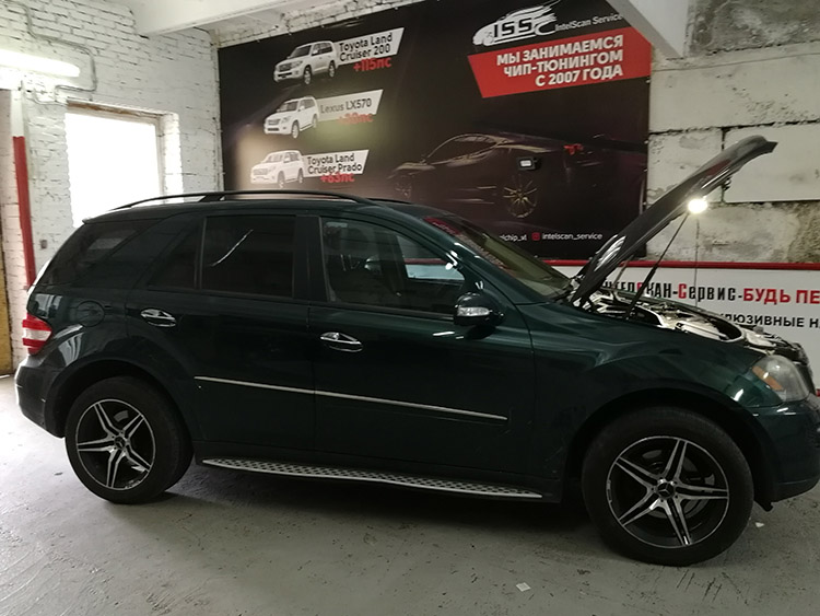 Mercedes ML500 2008 отключение EGR, euro2, EVAP