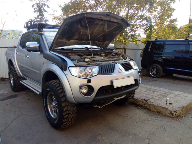 Mitsubishi L200 — чип-тюнинг stage2