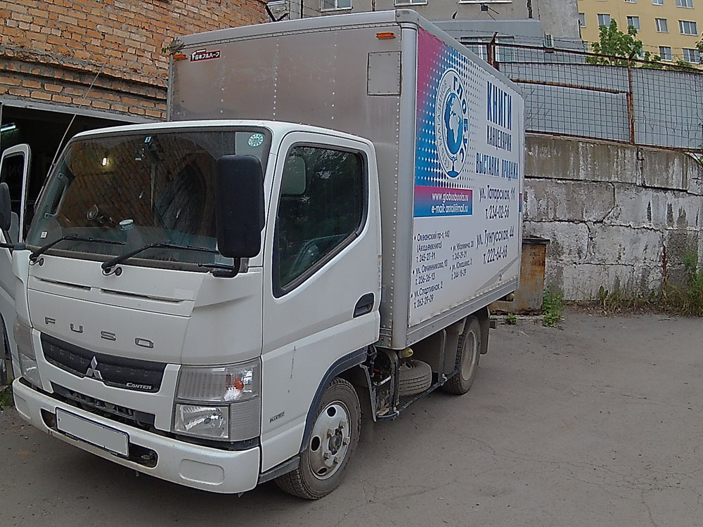 Mitsubishi Fuso 3L 2011 — удаление сажевого фильтра DPF, системы Adblue