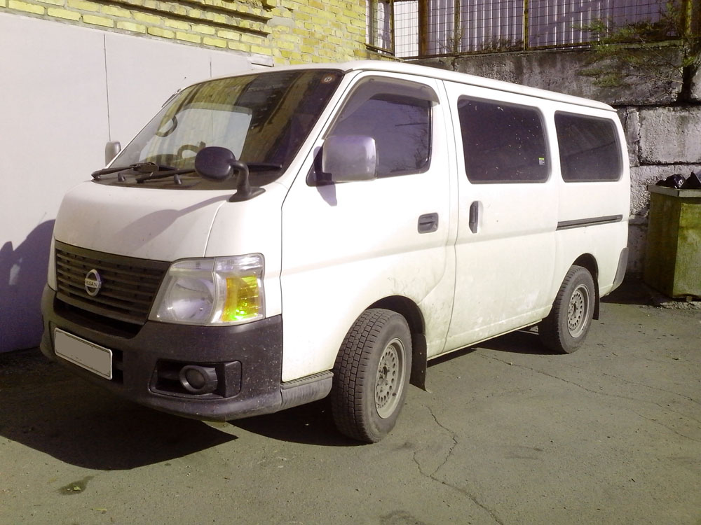 Удаление сажевого фильтра Nissan Caravan 2007